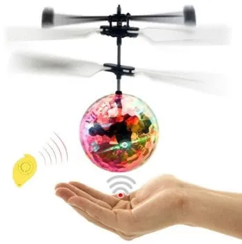 Colorful LED Induction Remote Control Drone/Flying Ball