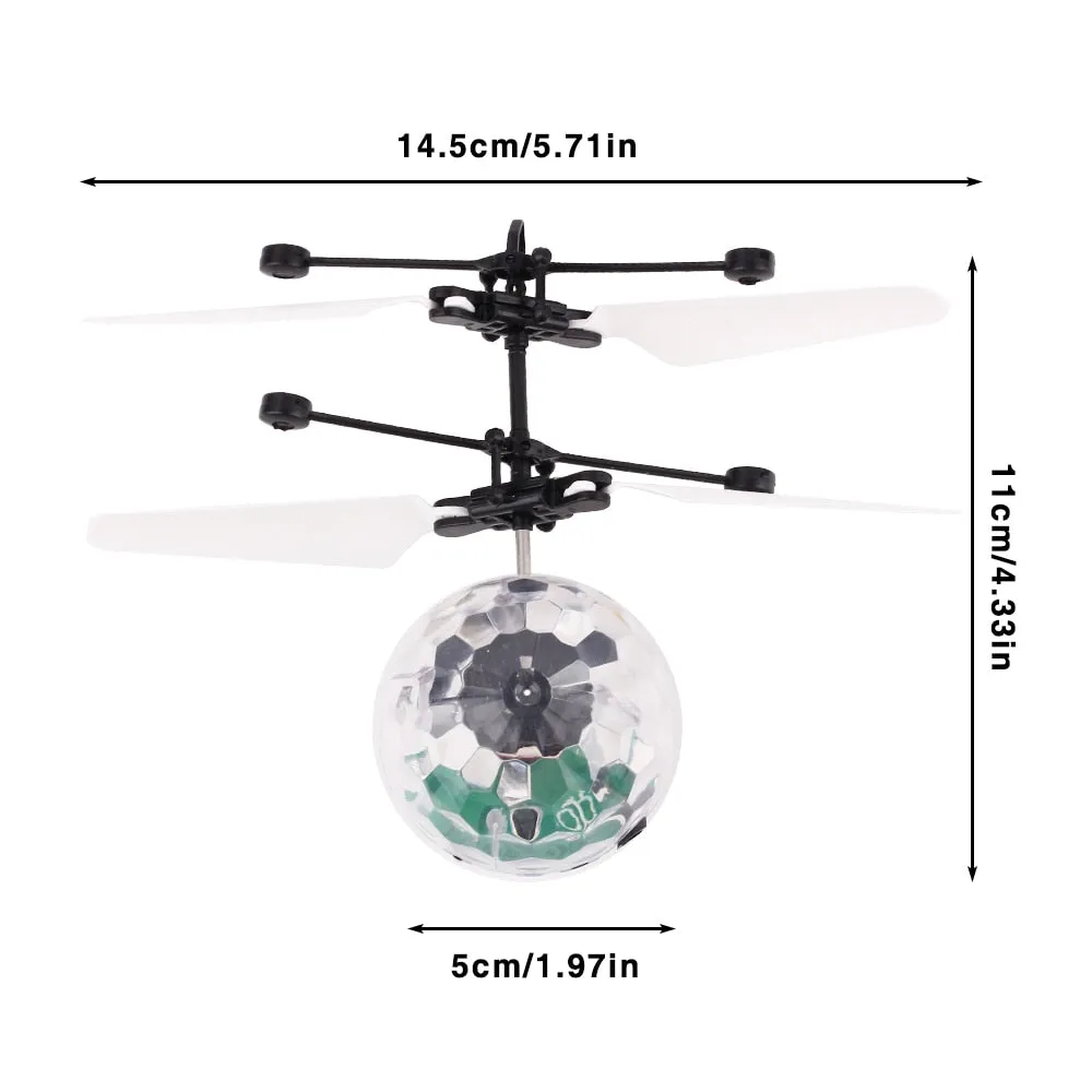 Colorful LED Induction Remote Control Drone/Flying Ball