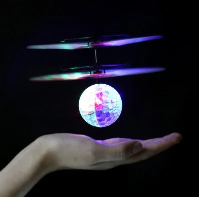 Colorful LED Induction Remote Control Drone/Flying Ball