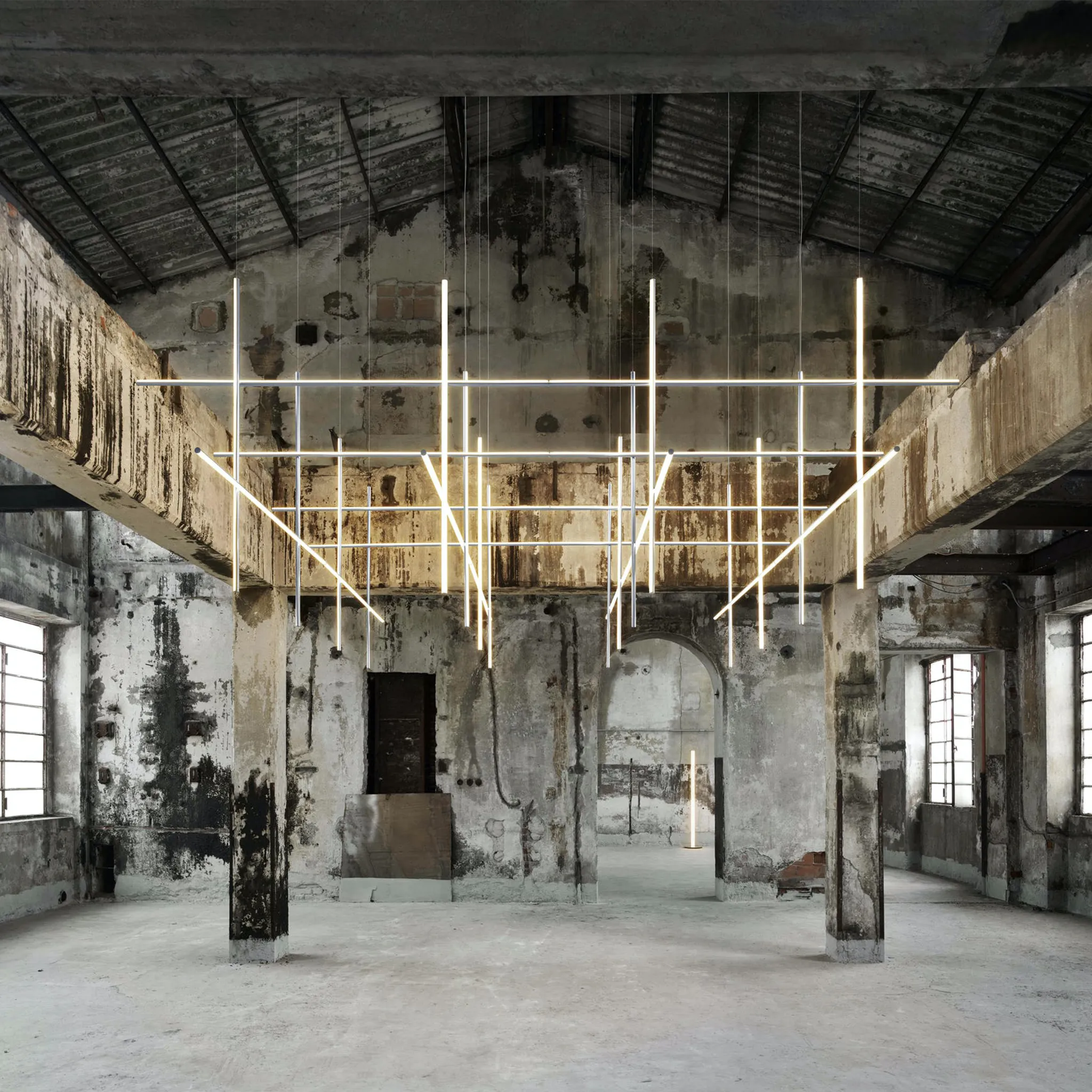 Coordinates S4 Suspension by Michael Anastassiades for Flos