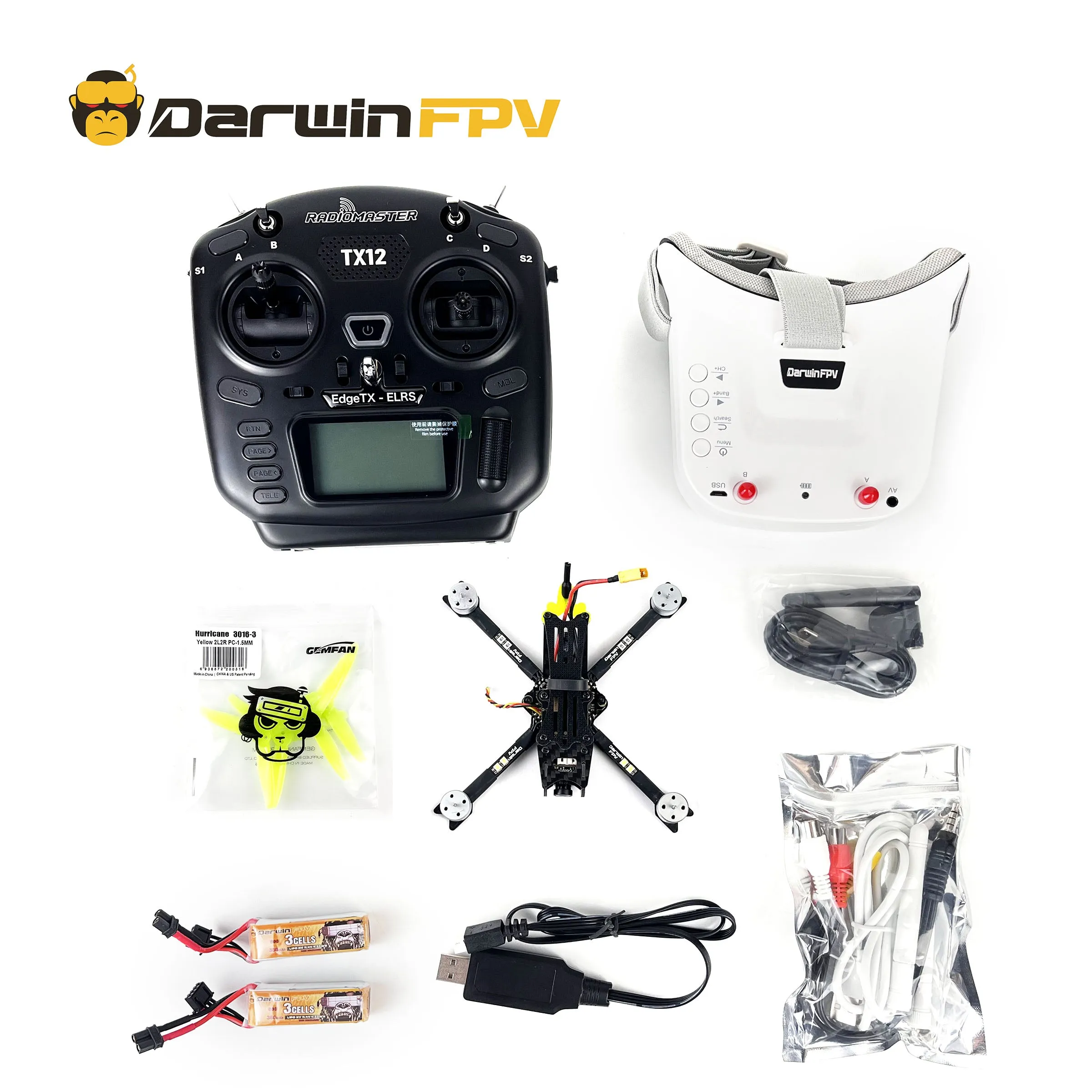DarwinFPV Baby Ape 3"/Pro FPV RTF