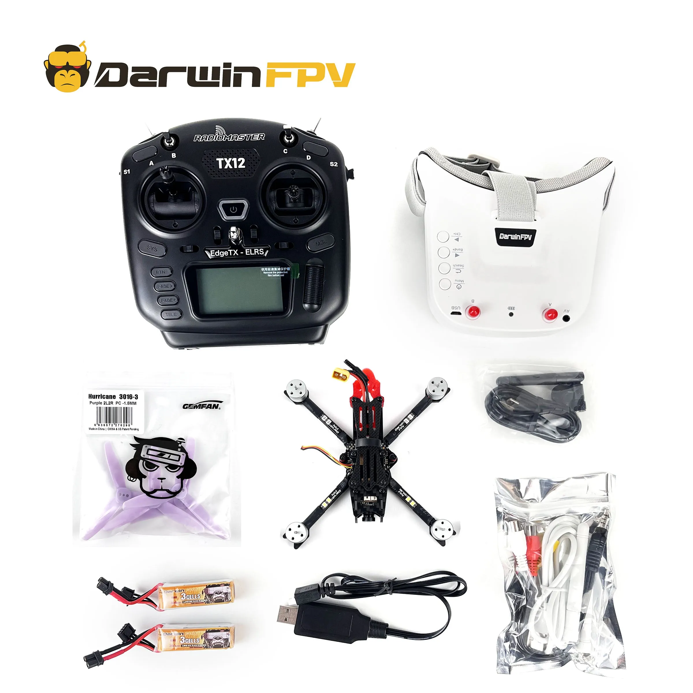 DarwinFPV Baby Ape 3"/Pro FPV RTF
