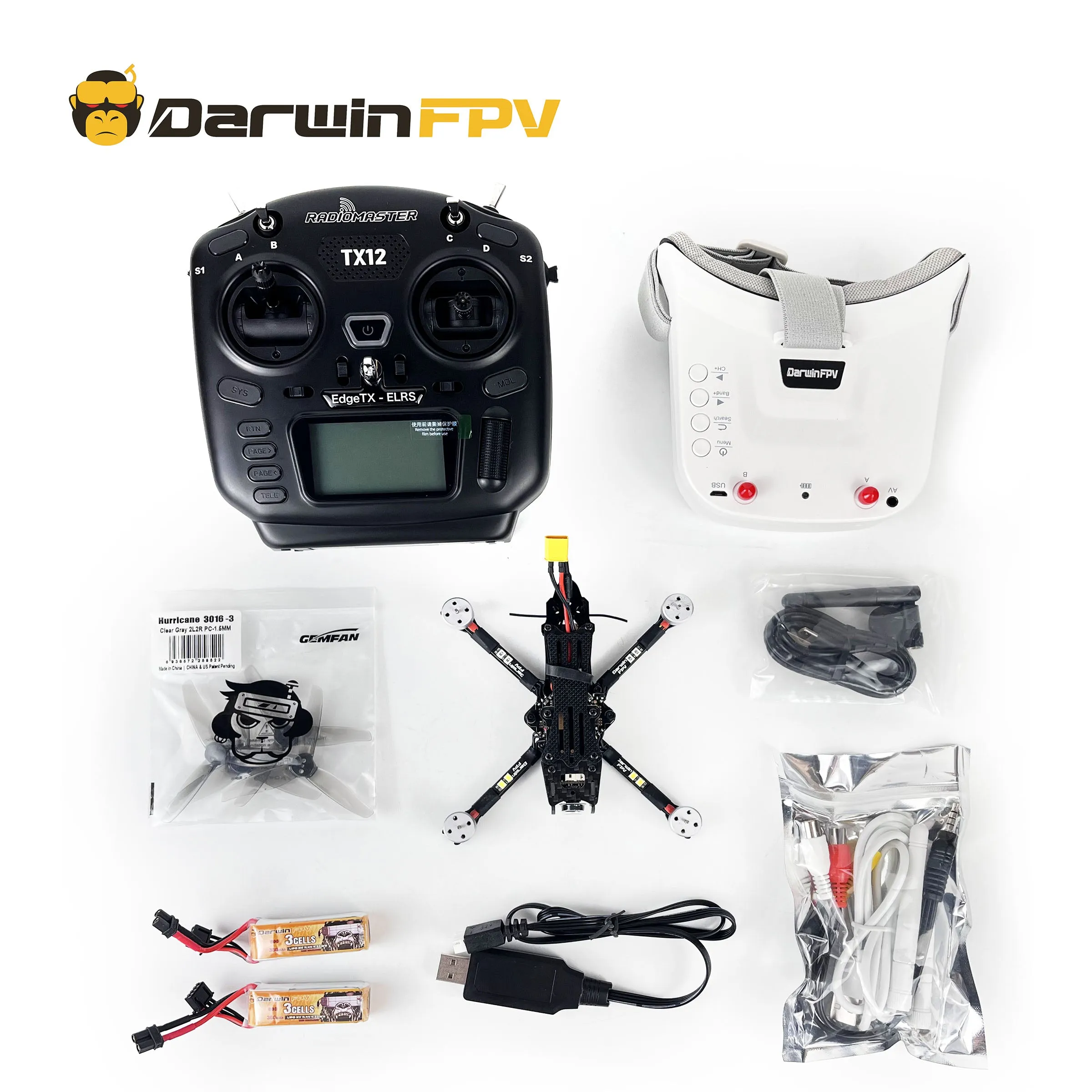 DarwinFPV Baby Ape 3"/Pro FPV RTF