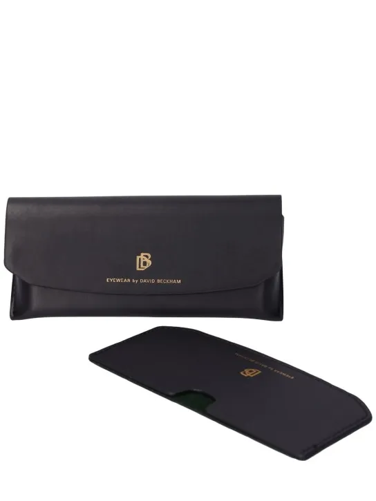 DB Eyewear by David Beckham   DB squared acetate clip-on sunglasses 