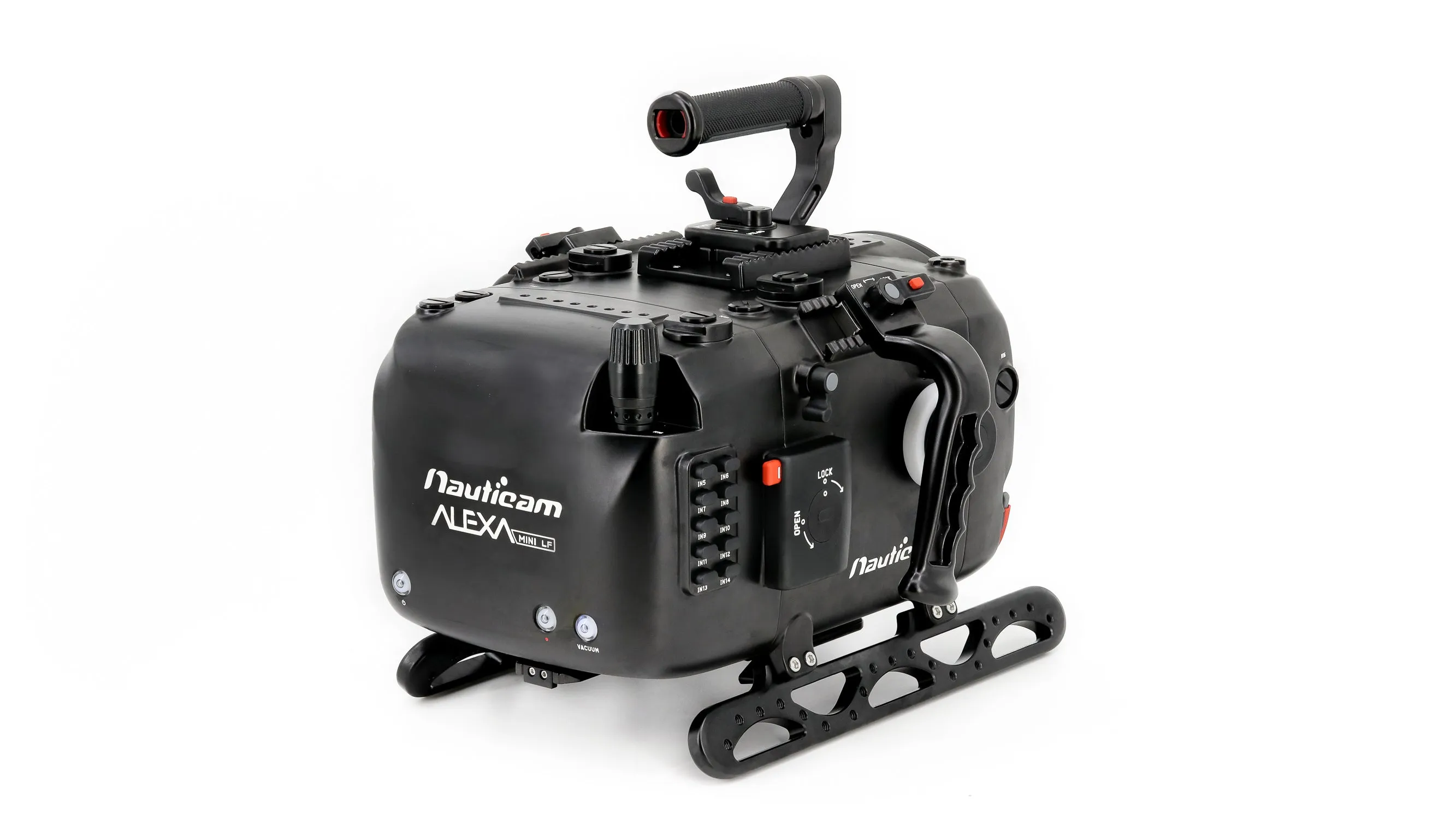 Digital Cinema System for ARRI ALEXA Mini/LF Camera ~Includes ARRI GPB-1, N200 250mm optical glass wide angle port, N200 extension rings 30/40/50 and lens control drive shafts