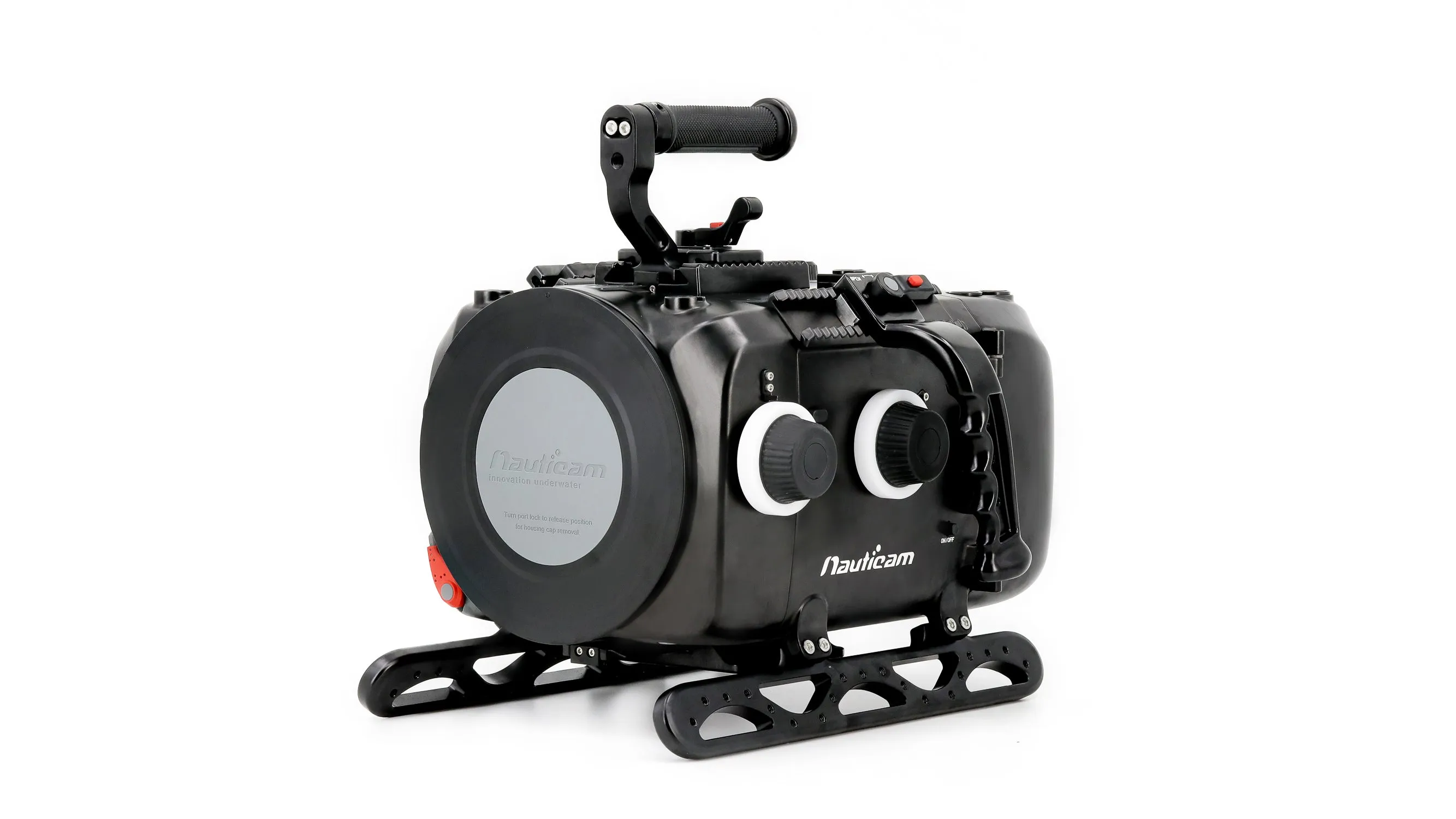 Digital Cinema System for ARRI ALEXA Mini/LF Camera ~Includes ARRI GPB-1, N200 250mm optical glass wide angle port, N200 extension rings 30/40/50 and lens control drive shafts