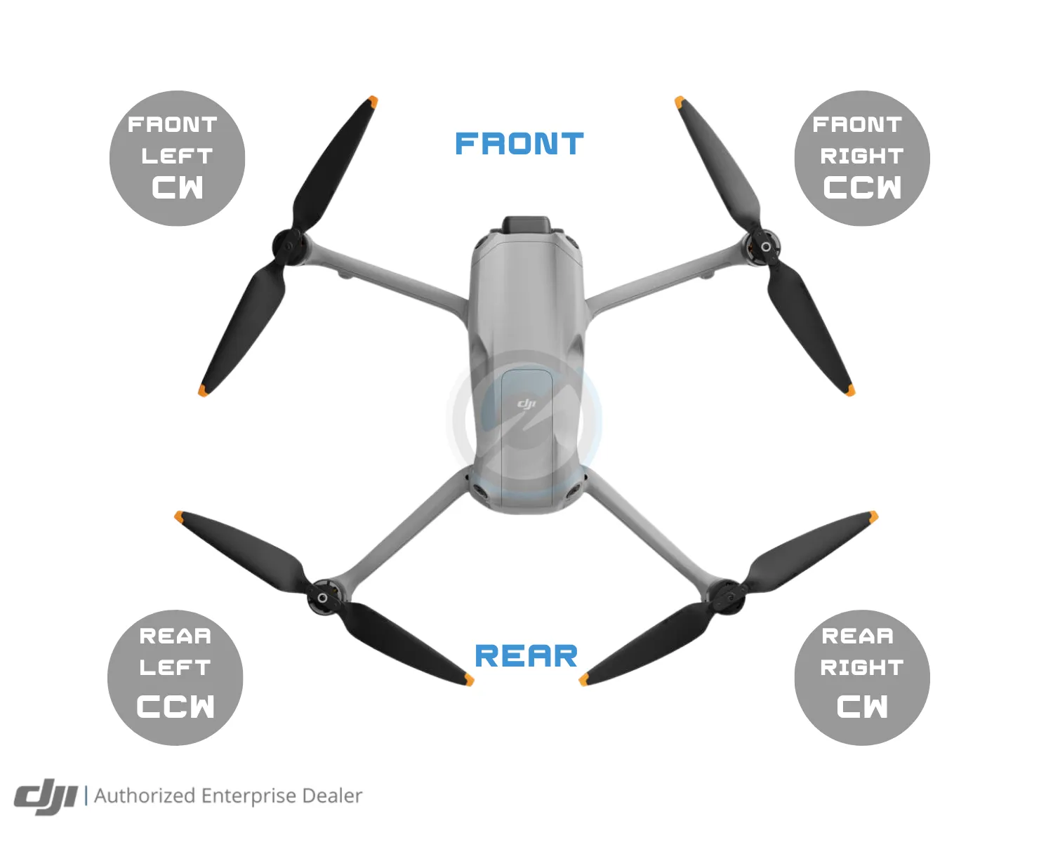 DJI Air 3/3S Propeller CW (Single)