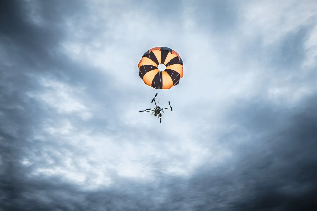 DJI Inspire 2 Drone Parachute with Sentinel Automatic Trigger - Special Order
