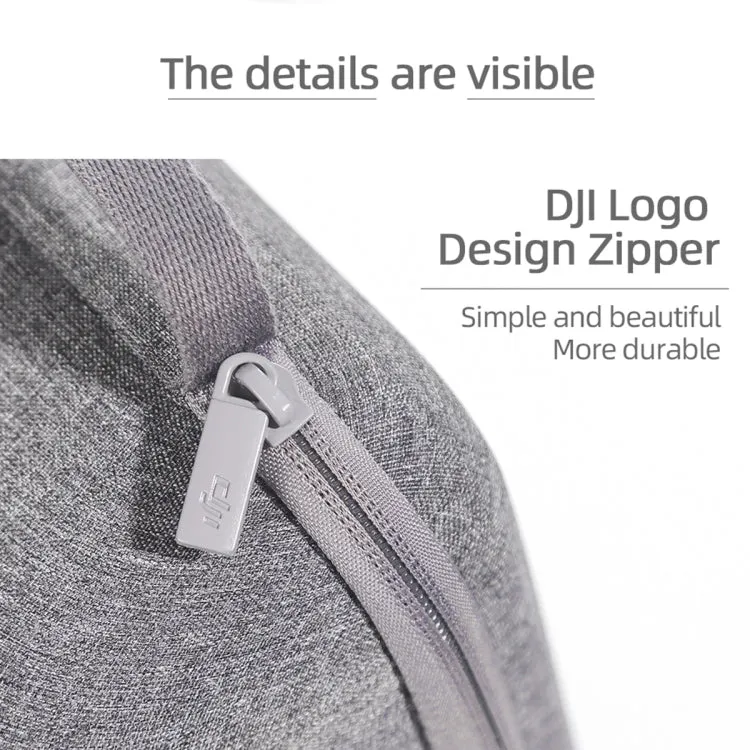 DJI Portable Waterproof Nylon Box Case Storage Bag for DJI Mini 2 Drone(Grey)