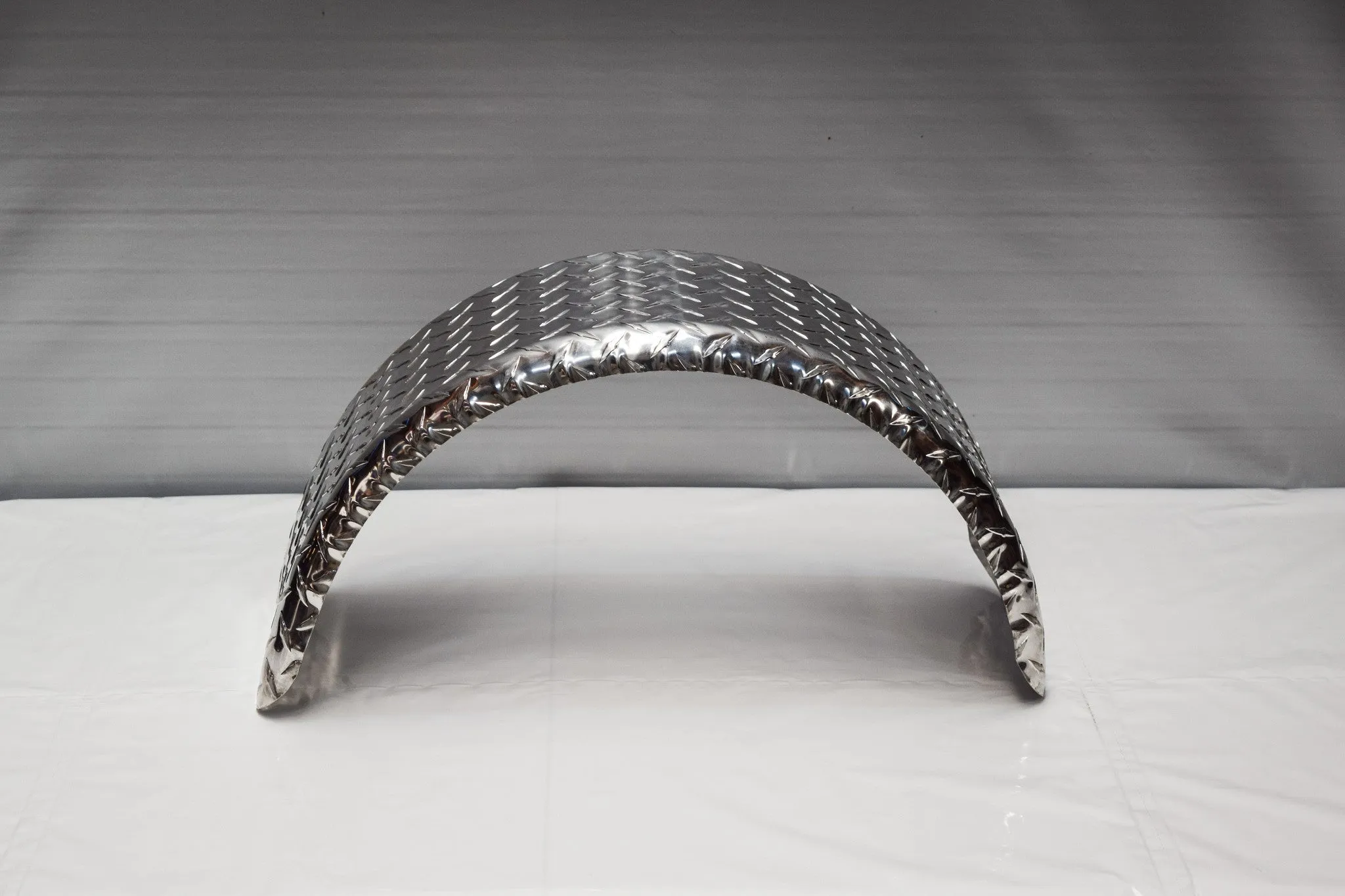 DR922.25BPPA - 9" by 22.25" Double Radius Single Axle Propeller Plate Aluminium Guard