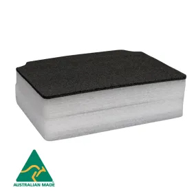 EPE Shadow Foam Insert for 1008 Tiny Protective Case, Black & White