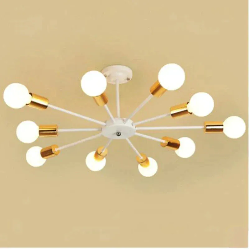 Fashion Modern Lamps LED Pendant Lights Indoor Lighting Gold Electropla Living Dining Room Bedroom Bar Shop Light Fixture