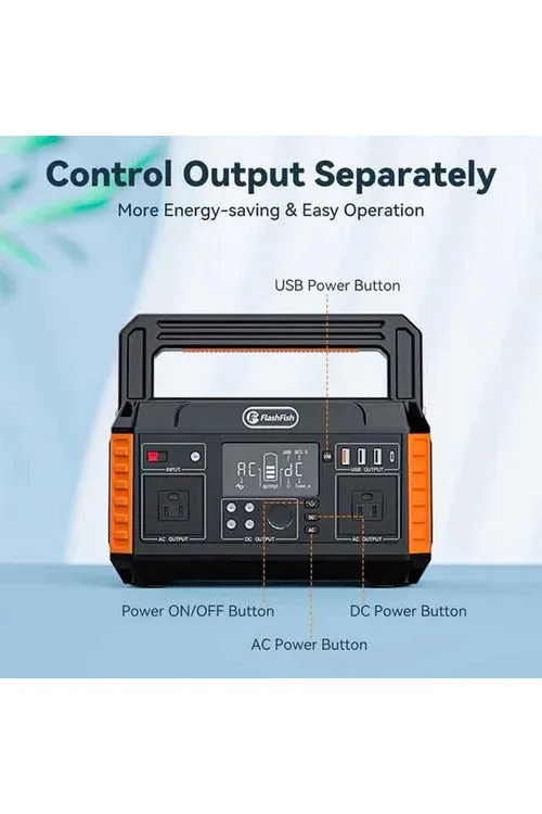 Flashfish P60 560W Solar Generator