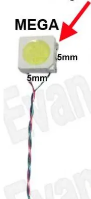 Flashing Mega LEDs