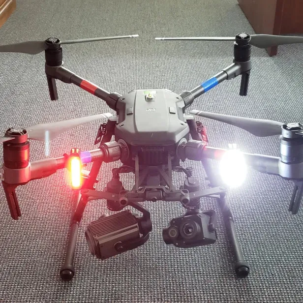 Flashover Public Safety Drone Strobe Light for Police & Fire (2-Pack)
