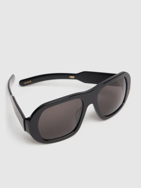 Flatlist Eyewear   Ford acetate sunglasses w/ black lenses 