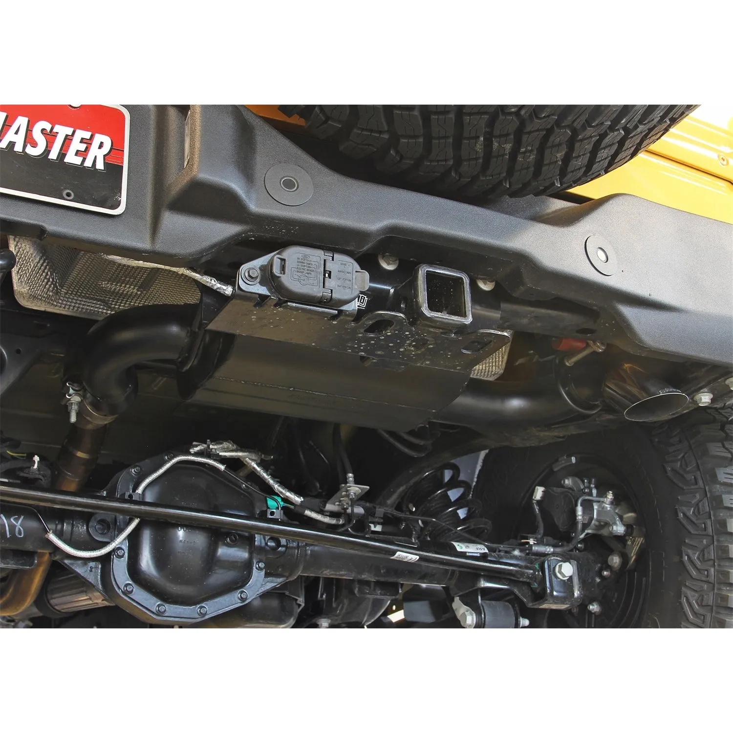 Flowmaster American Thunder Axle-Back Exhaust System - 3 in Dia - Single Rear Exit - 3 in Polished Tips - Ford EcoBoost - Ford Midsize SUV 2021-22