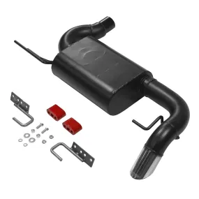 Flowmaster American Thunder Axle-Back Exhaust System - 3 in Dia - Single Rear Exit - 3 in Polished Tips - Ford EcoBoost - Ford Midsize SUV 2021-22