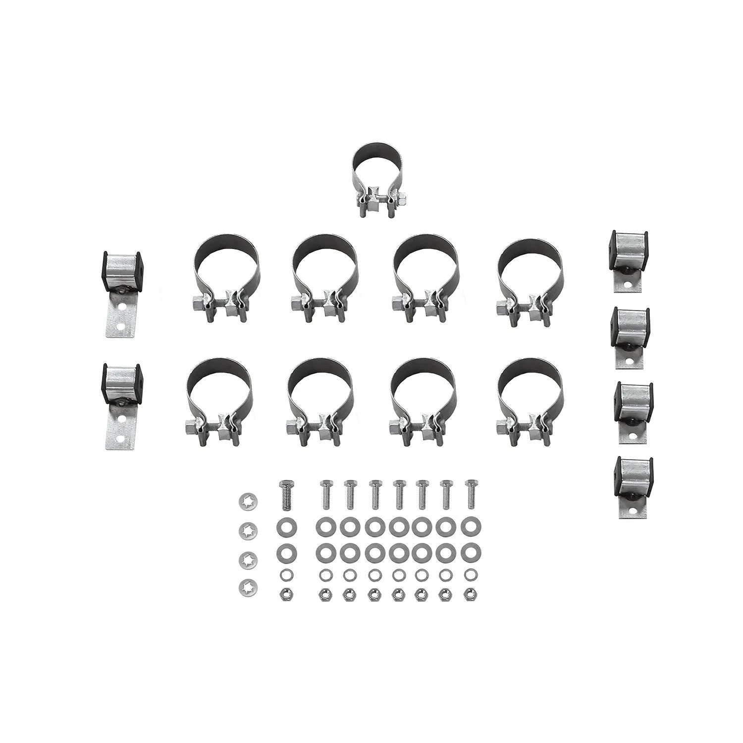 Flowmaster American Thunder Header-Back Exhaust System - 2-1/2 in Tailpipe - Ford Fullsize Truck 1967-72