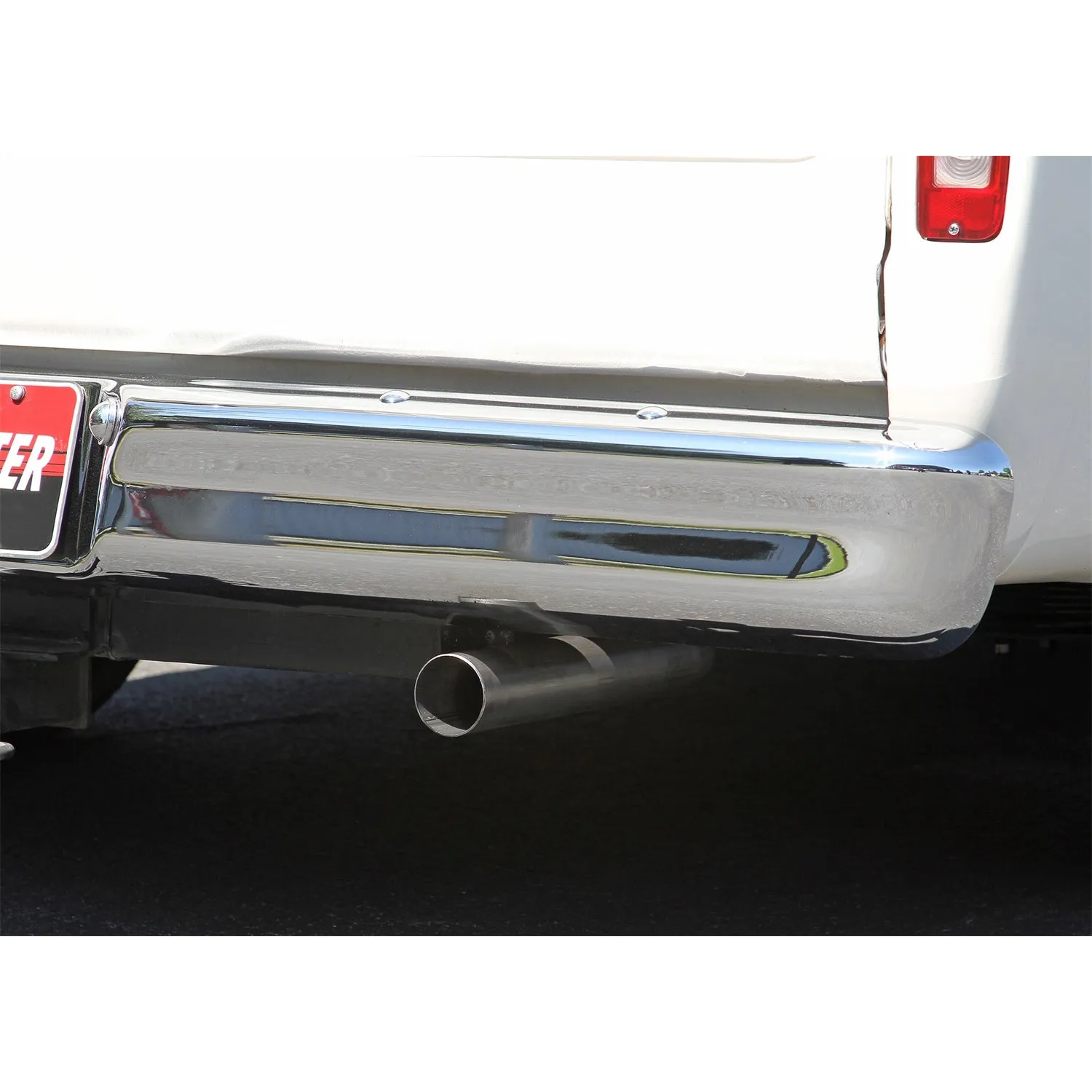 Flowmaster American Thunder Header-Back Exhaust System - 2-1/2 in Tailpipe - Ford Fullsize Truck 1967-72