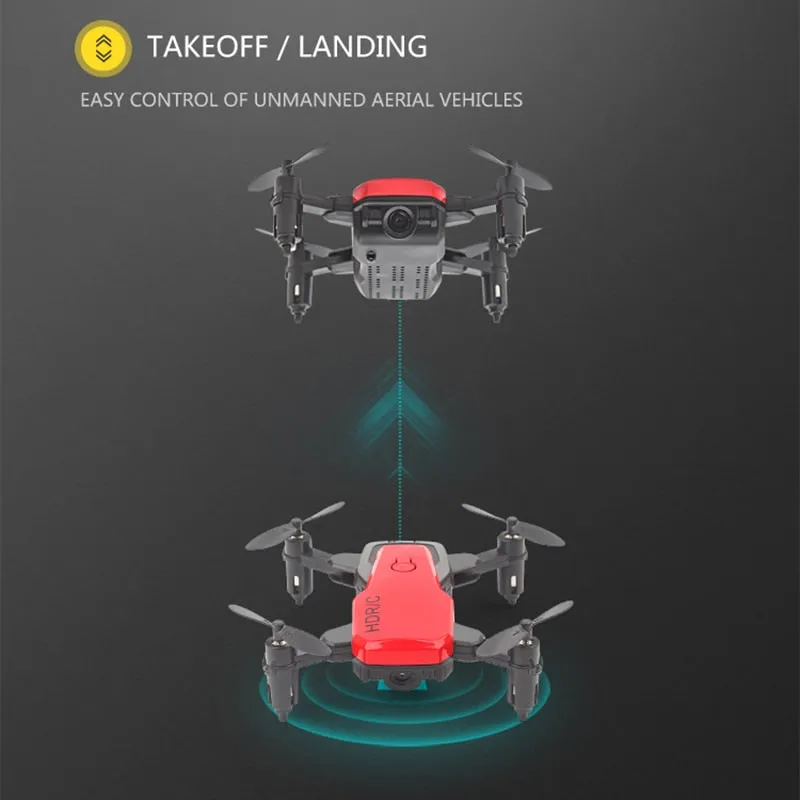 Foldable Mini Drone With RC Quadrocopter