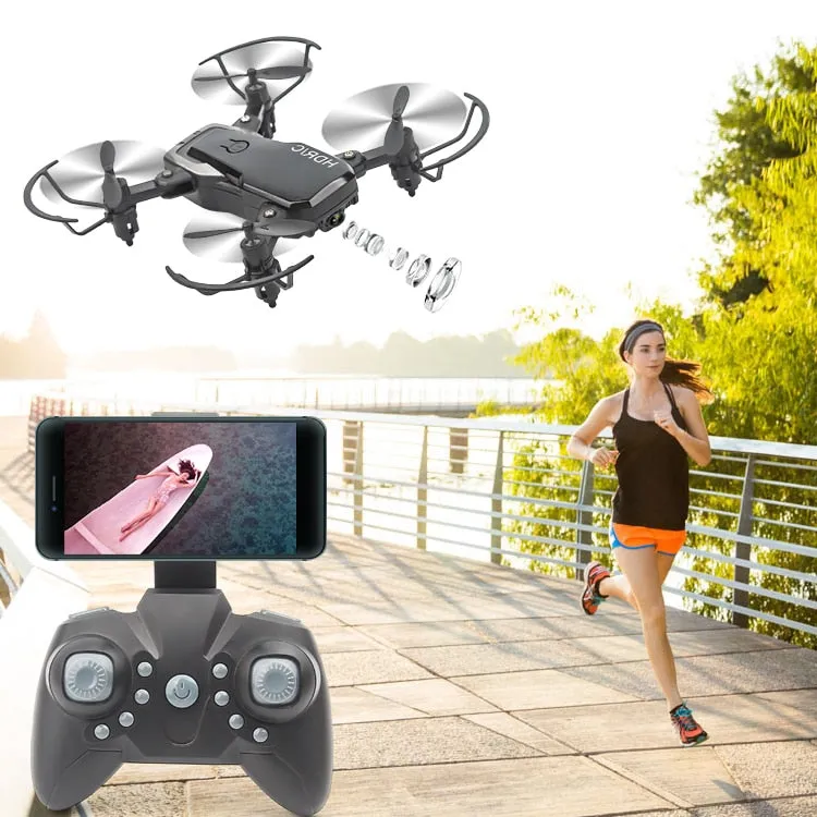 Foldable Mini Drone With RC Quadrocopter