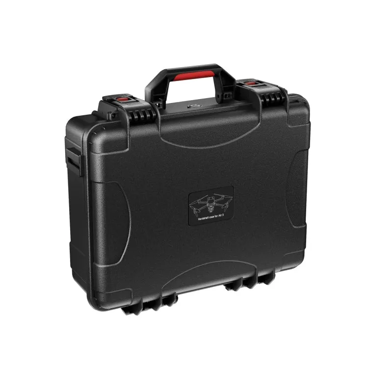 For DJI Air 3 / RC2 / N2 STARTRC Waterproof PP Official Standard Drone Kit Suitcase Storage Box(Black)