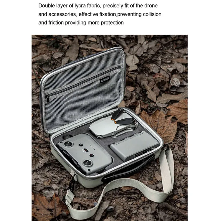 For DJI Mavic Mini 2 STARTRC 1110309 Drone Handbag Messenger Storage Bag(Grey)