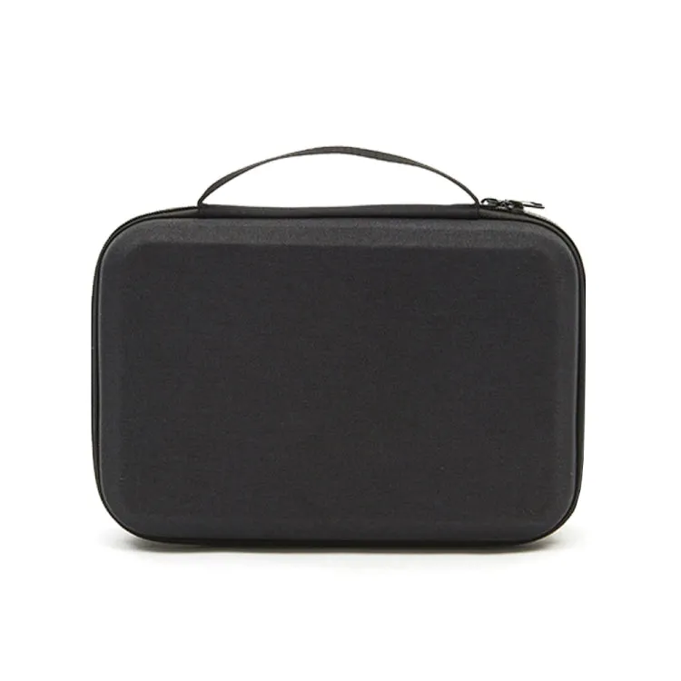 For DJI Mini 2 SE Shockproof Carrying Hard Case Storage Bag, Size: 21.5 x 29.5 x 10cm (Black Red)