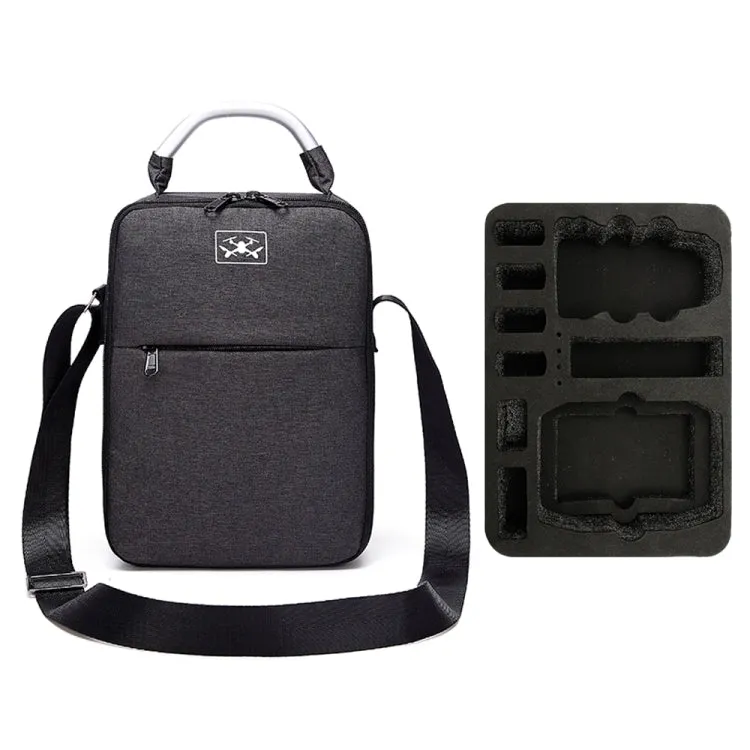 For DJI Mini 2 SE Shockproof Single Shoulder Storage Carrying Case Box Bag, Size: 30 x 22 x 8.5cm (Black)