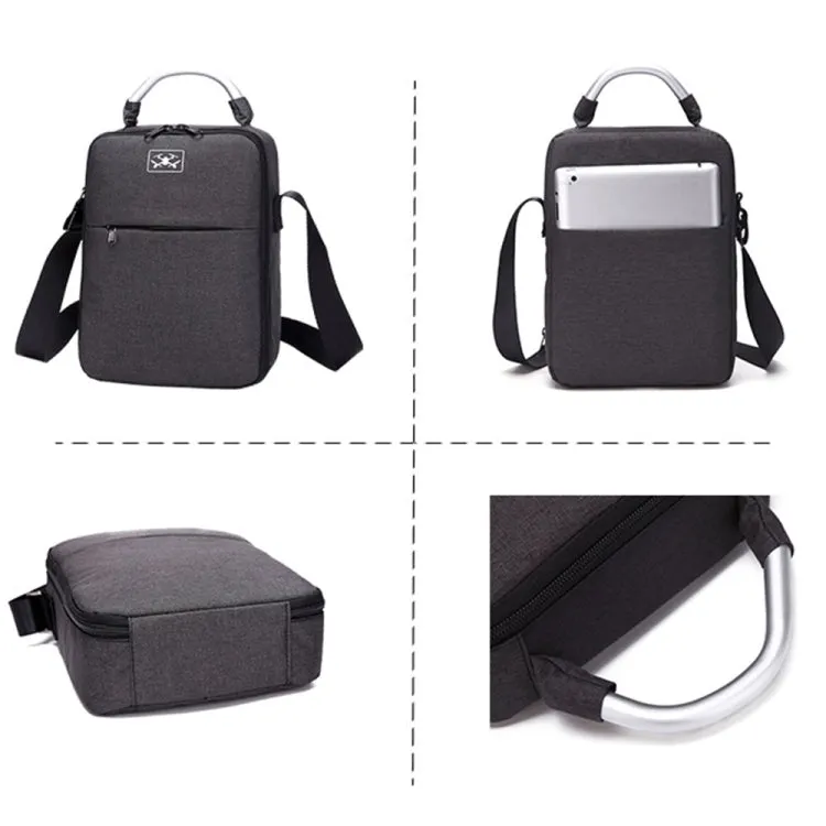 For DJI Mini 2 SE Shockproof Single Shoulder Storage Carrying Case Box Bag, Size: 30 x 22 x 8.5cm (Black)