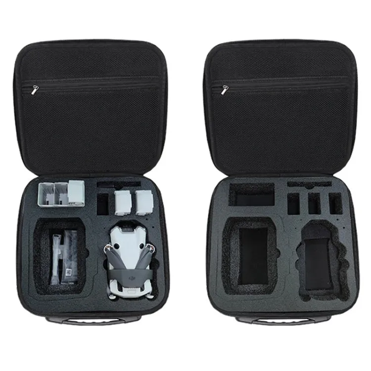 For DJI Mini 4 Pro Drone Storage Bag Box Shoulder Bag Suitcase(Black)