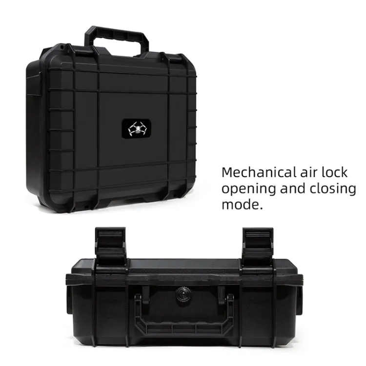 For DJI Mini 4 Pro / Mini 3 Pro Drone Suitcase Explosion-proof Box Compatible with RC & RC 2, RC-N1 & RC-N2(Black)