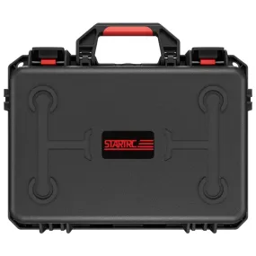 For DJI Mini 4 Pro STARTRC Drone Kit Waterproof ABS Suitcase Storage Box(Black Orange)