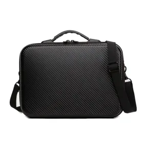 For DJI Neo Drone Storage Bag Messenger Bag Carrying Case, Fabric: PU Leather