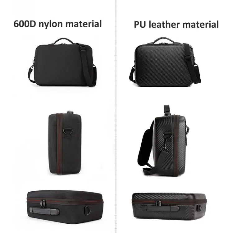For DJI Neo Drone Storage Bag Messenger Bag Carrying Case, Fabric: PU Leather