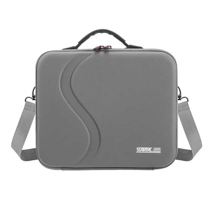 For DJI Neo STARTRC Shoulder PU Storage Bag Handbag (Grey)