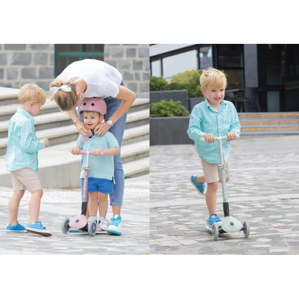 Globber Junior Foldable Light Eco Pistachio (2y )