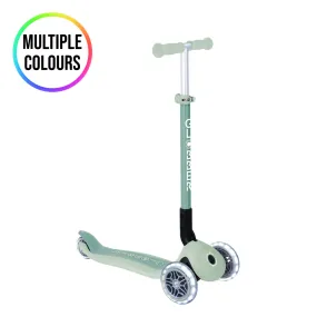 Globber Primo Foldable Lights Ecologic 3 Wheel Scooter