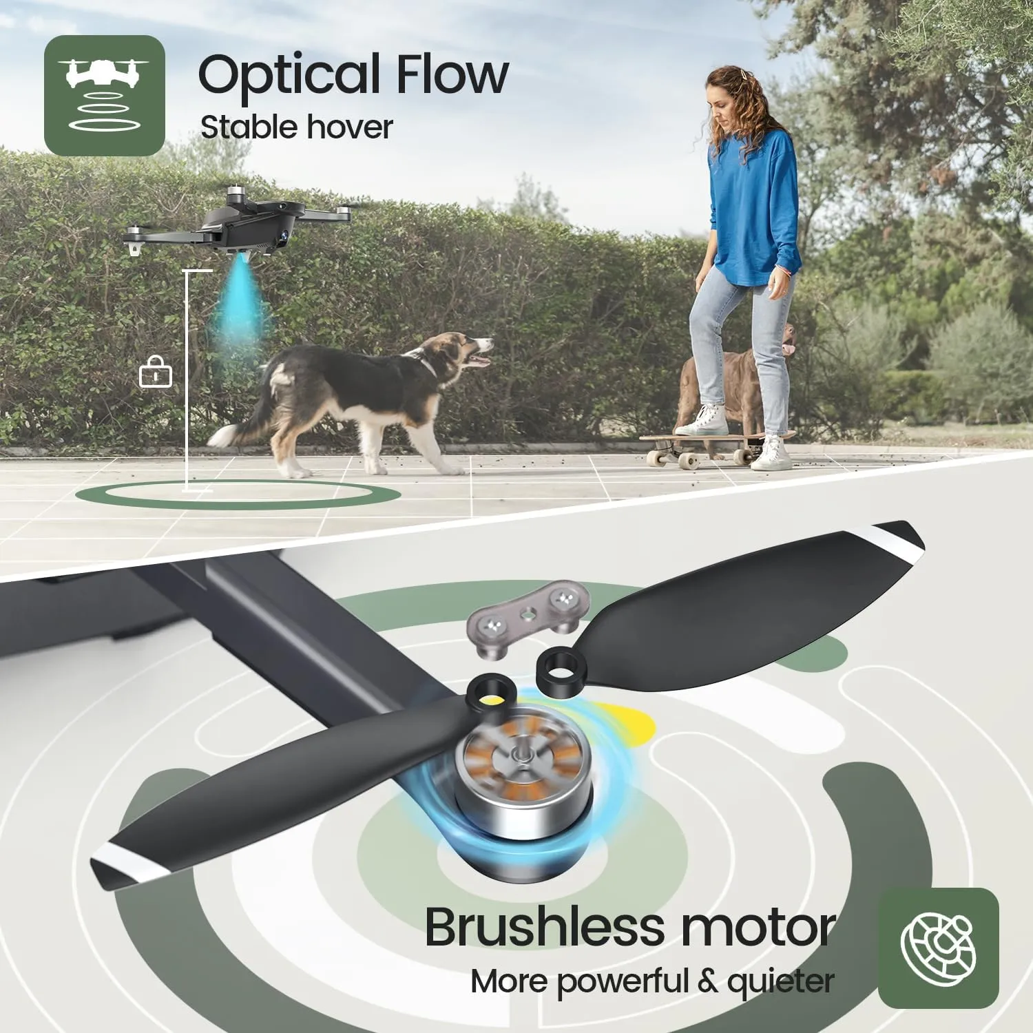 GPS Drone with 4K Camera for Adults, HS175D RC Quadcopter with Auto Return, Follow Me, Brushless Motor
