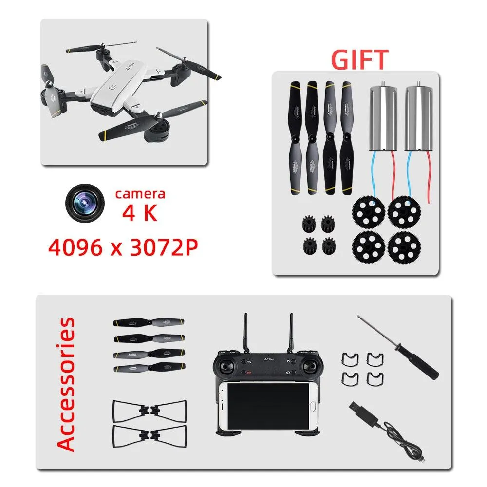 Halolo SG700D Quadcopter Dron Drones With Camera Hd Mini Drone Rc Helicopter 4k Toys Profissional Drohne Camera Quadrocopter