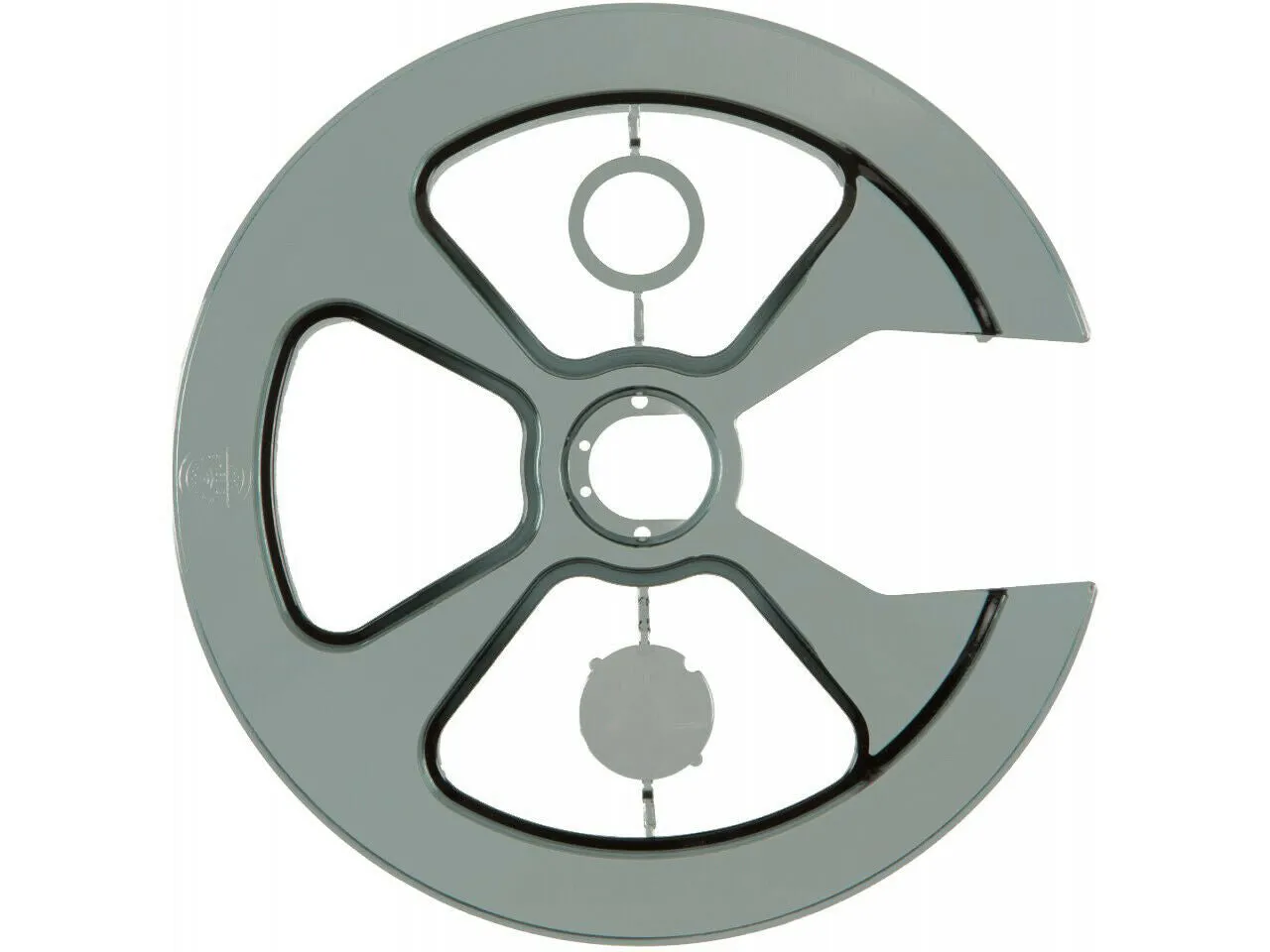 Hebie Chainring 325 / 326 Chain Guard - 48T - Smoked - Shimano FC-M171 / FC-M311