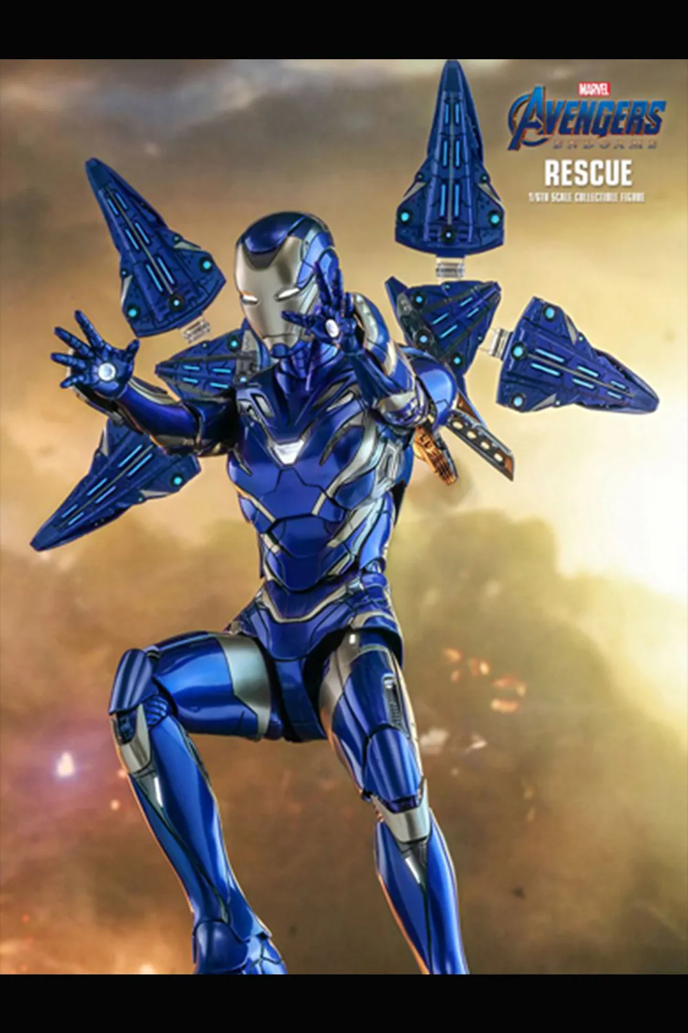 HOT TOYS MARVEL AVENGERS ENDGAME: RESCUE 1/6TH SCALE COLLECTIBLE FIGURE - MMS538D32