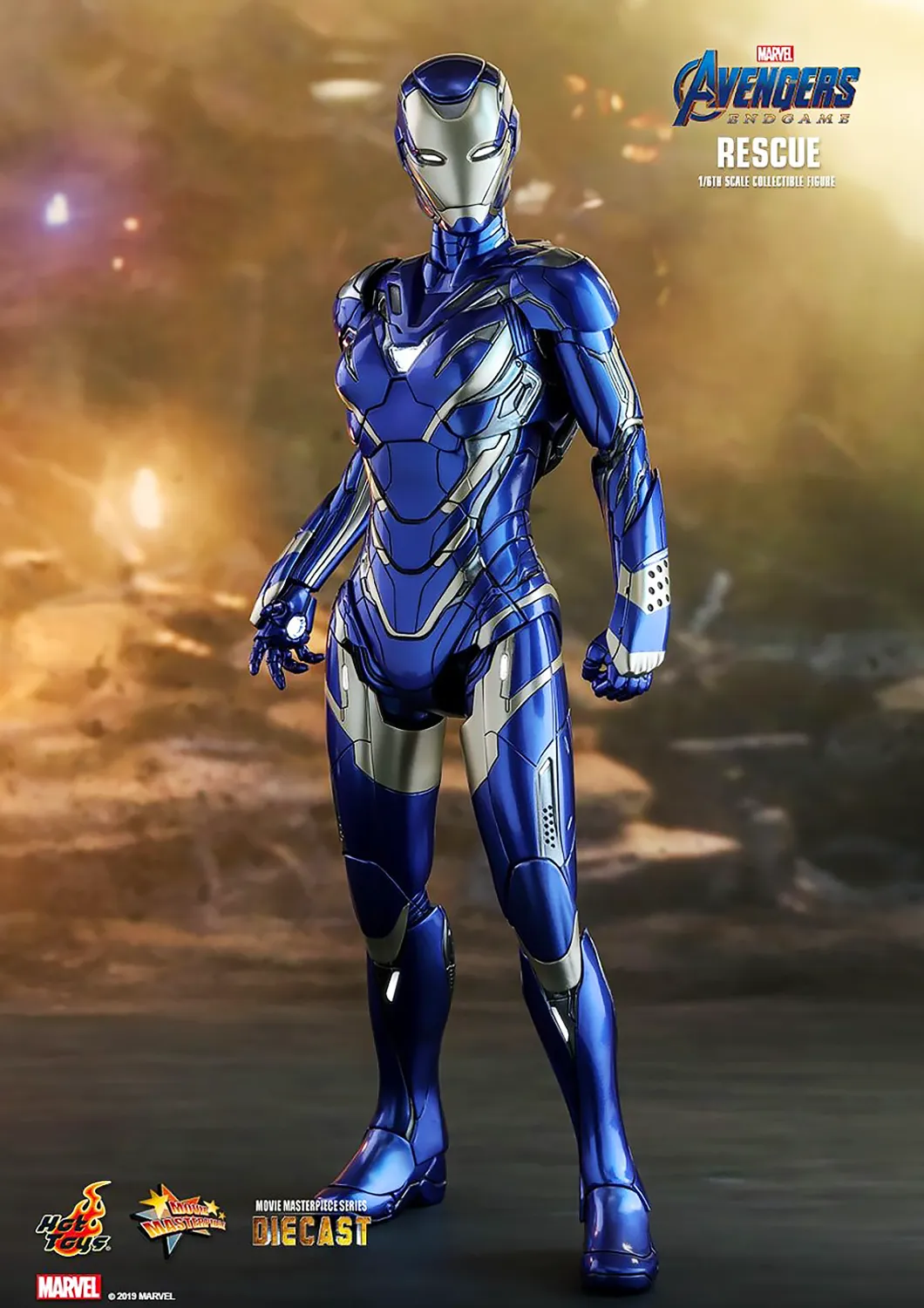 HOT TOYS MARVEL AVENGERS ENDGAME: RESCUE 1/6TH SCALE COLLECTIBLE FIGURE - MMS538D32