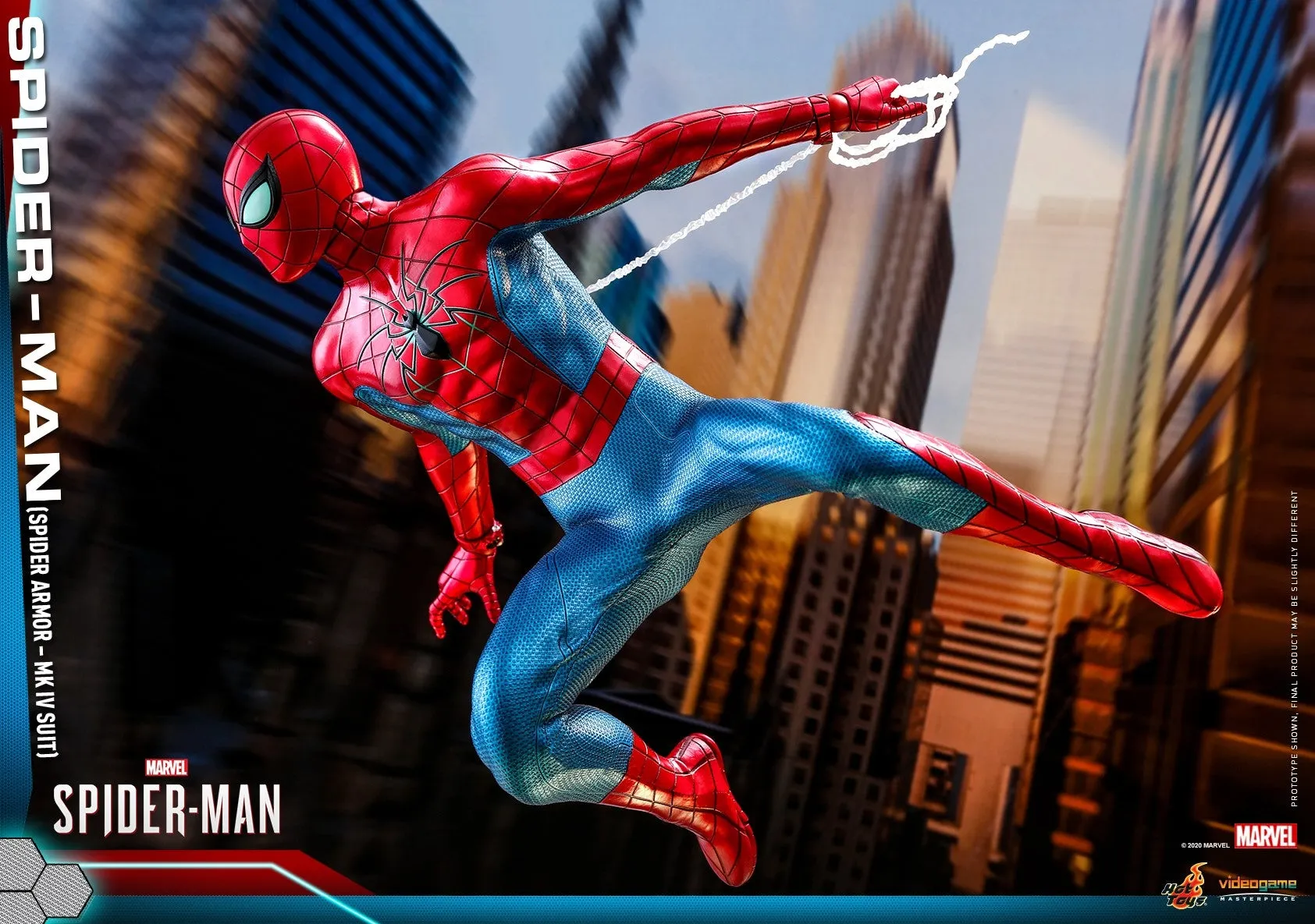 Hot Toys - VGM43 - Marvel's Spider-Man - 1/6th scale Spider-Man (Spider Armor - MK IV Suit) Collectible Figure