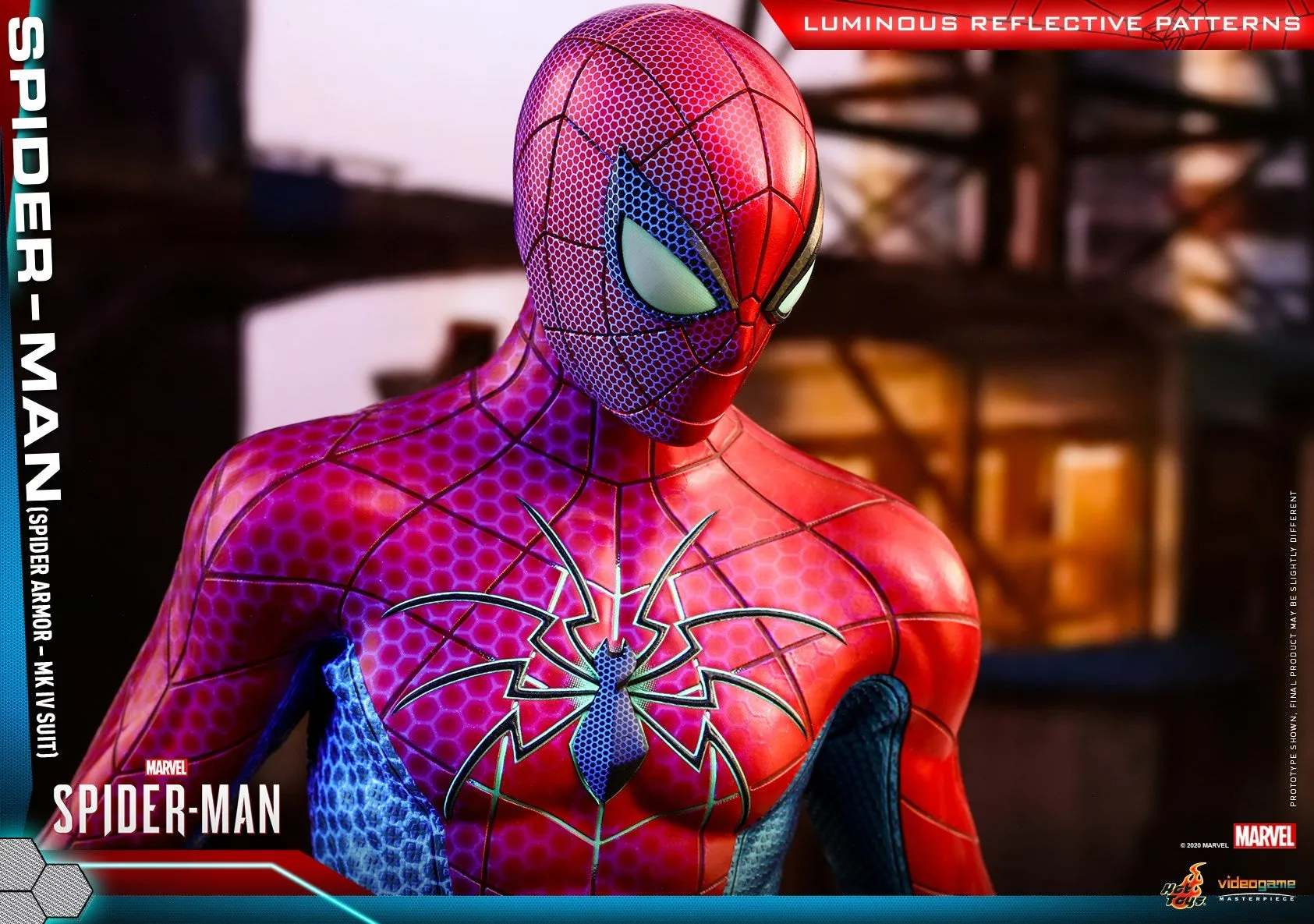 Hot Toys - VGM43 - Marvel's Spider-Man - 1/6th scale Spider-Man (Spider Armor - MK IV Suit) Collectible Figure