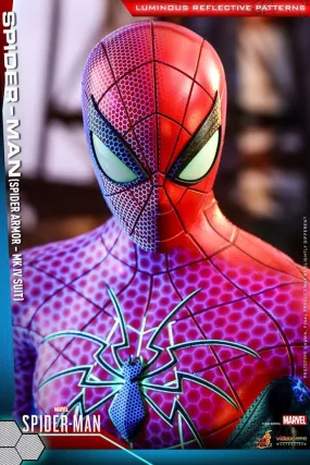 Hot Toys - VGM43 - Marvel's Spider-Man - 1/6th scale Spider-Man (Spider Armor - MK IV Suit) Collectible Figure