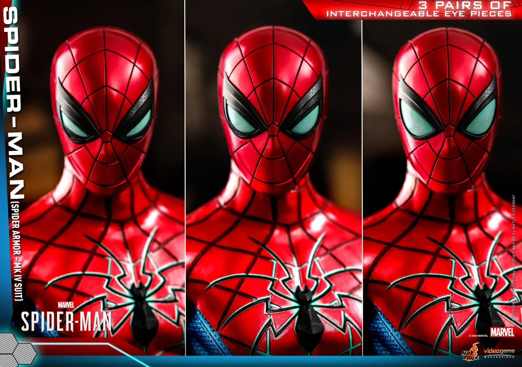 Hot Toys - VGM43 - Marvel's Spider-Man - 1/6th scale Spider-Man (Spider Armor - MK IV Suit) Collectible Figure