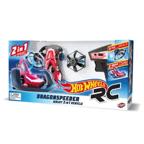 Hot Wheels Dragonspeeder 2-In-1 Remote Control Airjet Vehicle