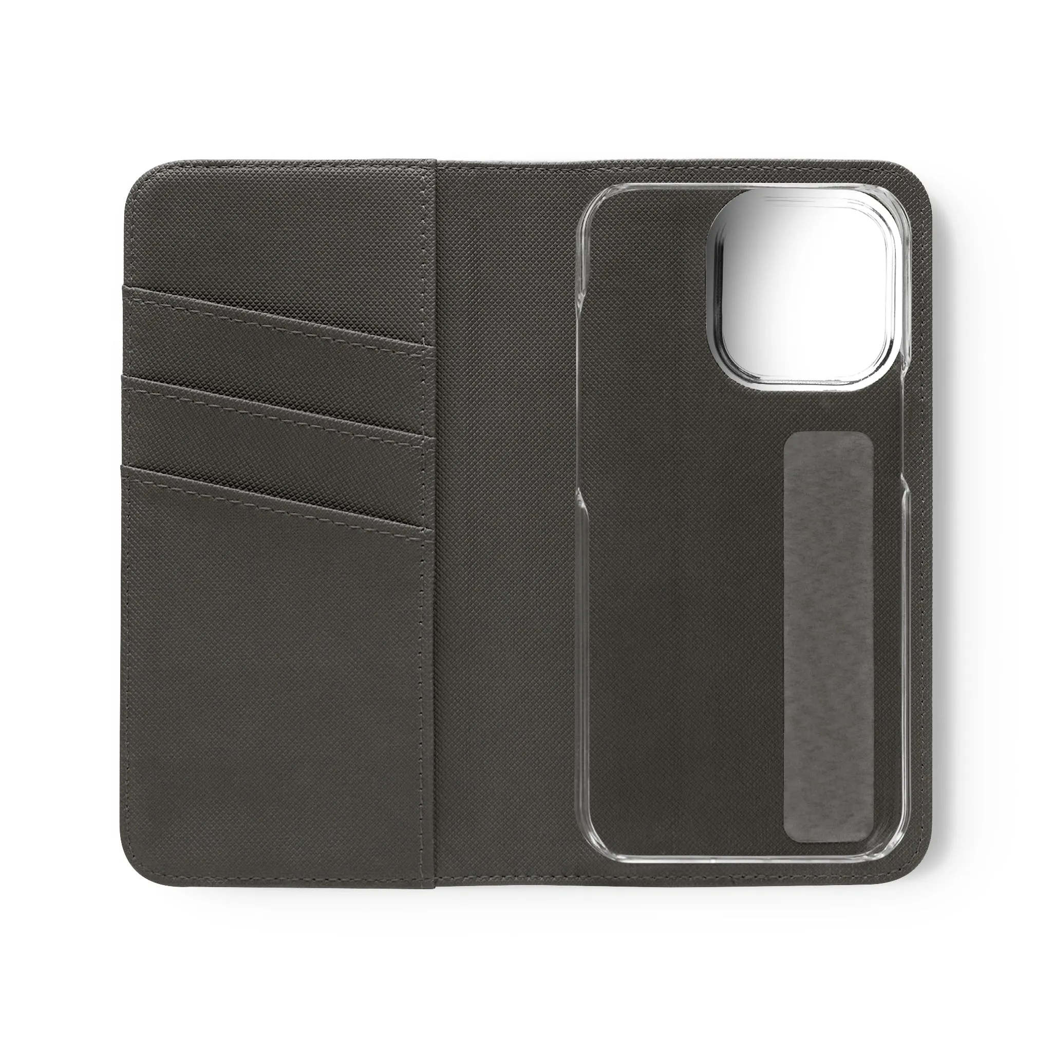 Iceland’s Black Sands in Monochrome Majesty- Flip Cases